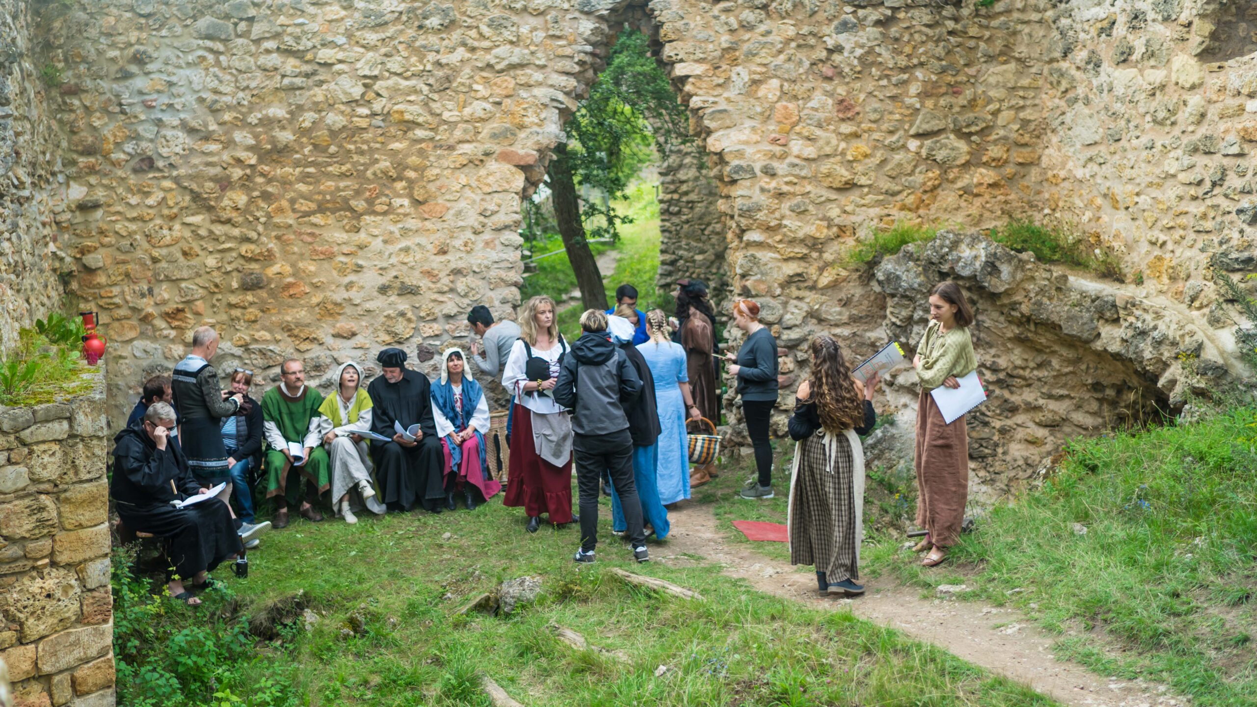 Lauchröden, Brandenburg, Theateraufführung Juli 2017