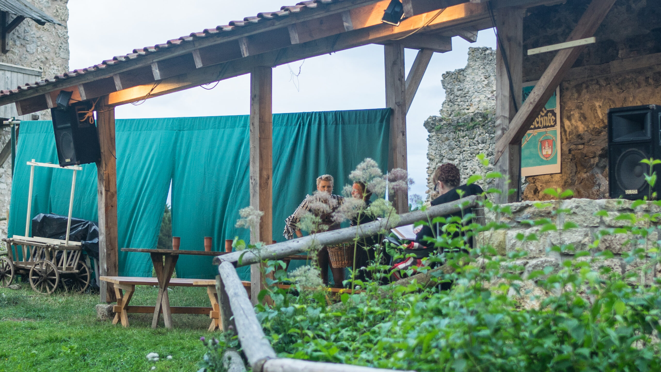 Lauchröden, Brandenburg, Theateraufführung Juli 2017
