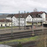 Zeitzeugen der Teilung, Bahnhof Gerstungen im Jahr 2012