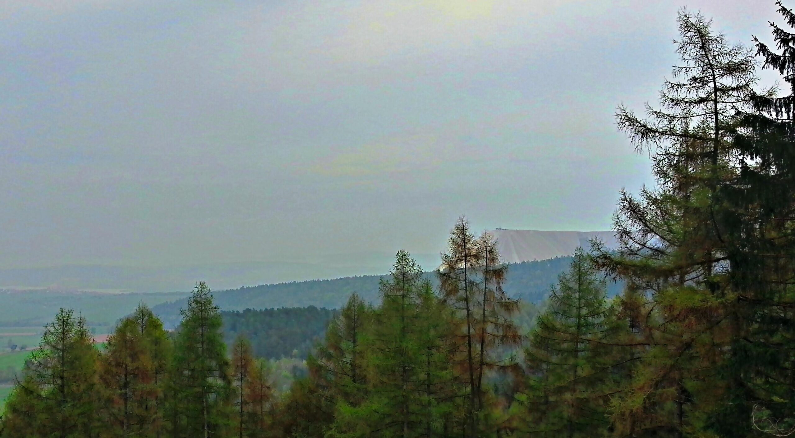 Zeitzeugen der Teilung, Blick von der Höhe Bodesruh