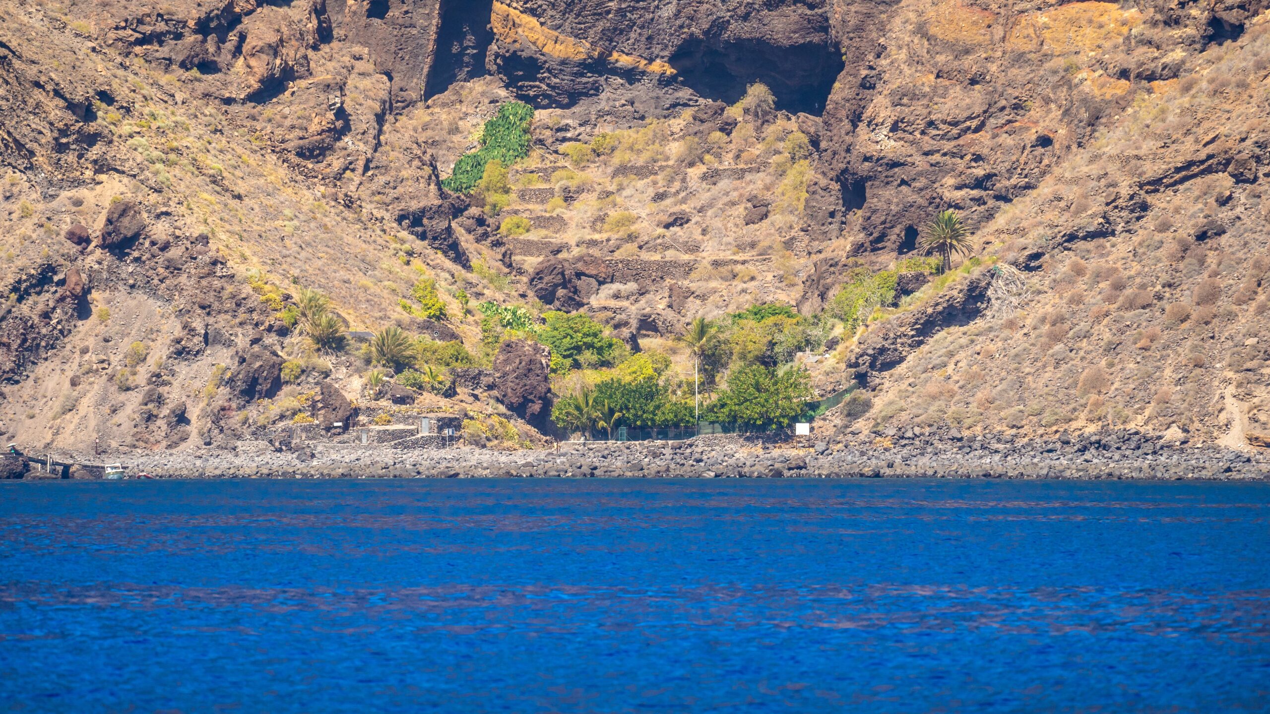 Atlantik, Teneriffa, Felsenküste bei Los Gigantes