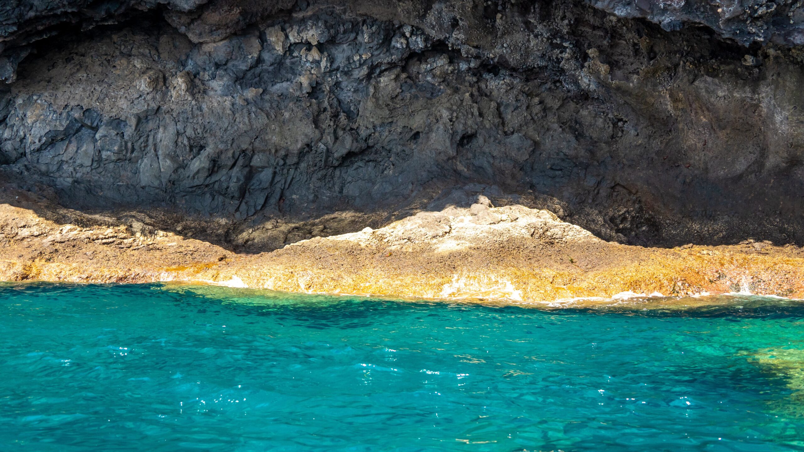 Atlantik, Teneriffa, Felsenküste bei Los Gigantes