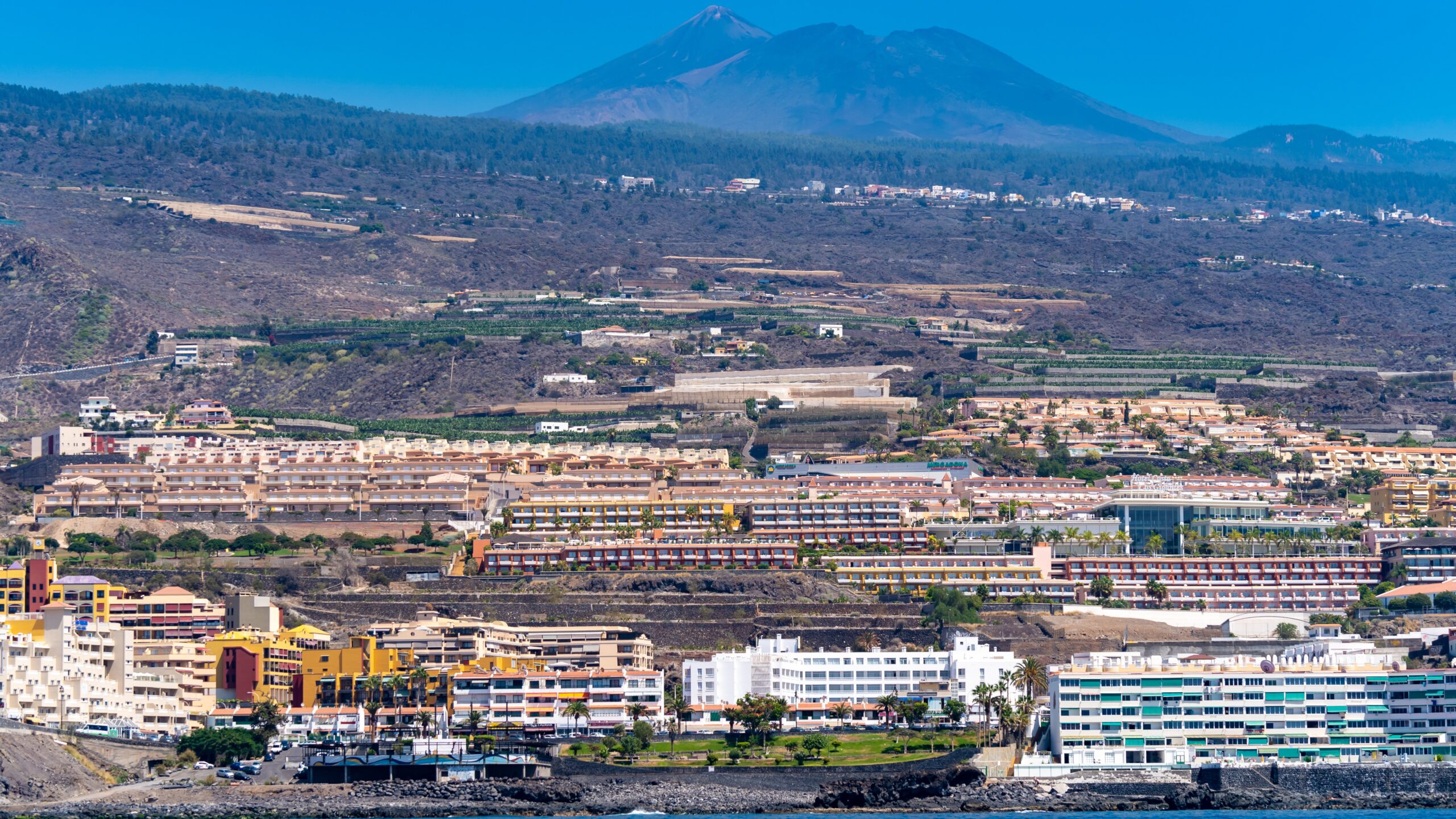Atlantik, Teneriffa, Los Gigantes, unterhalb des Pico del Teide