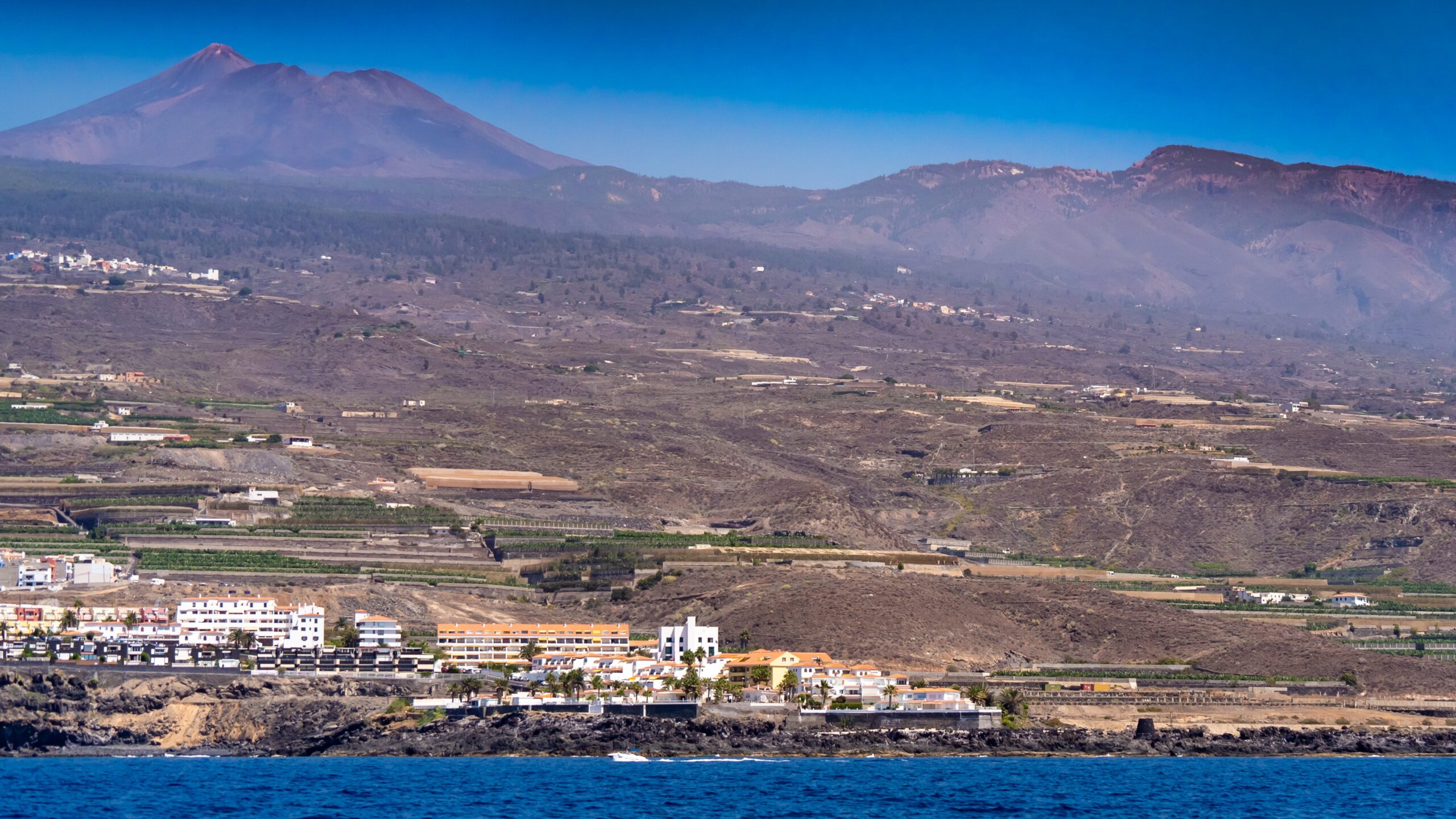 Atlantik, Teneriffa, Los Gigantes, unterhalb des Pico del Teide