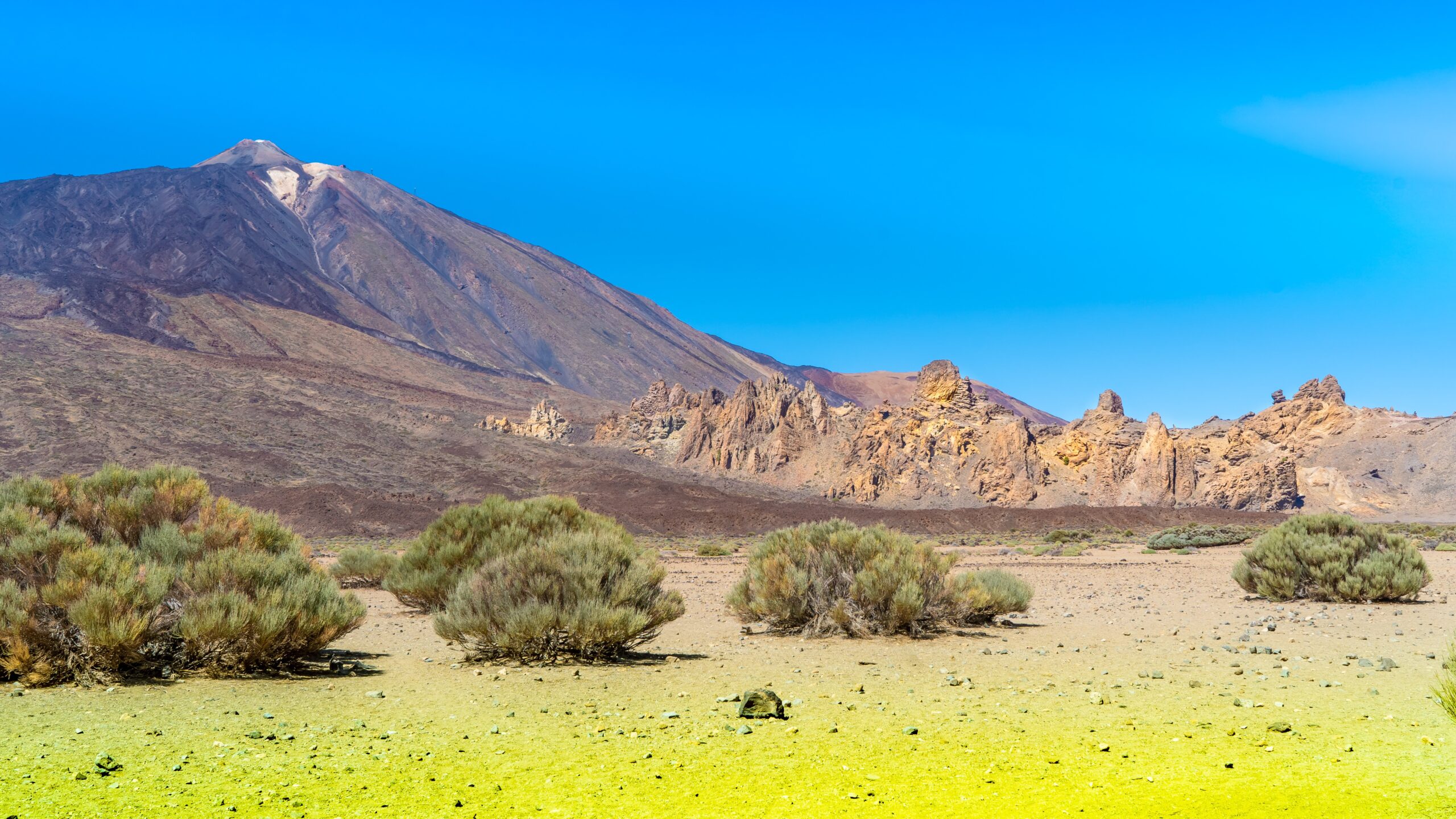 Atlantik, Teneriffa, am Fuß des Pico del Teide