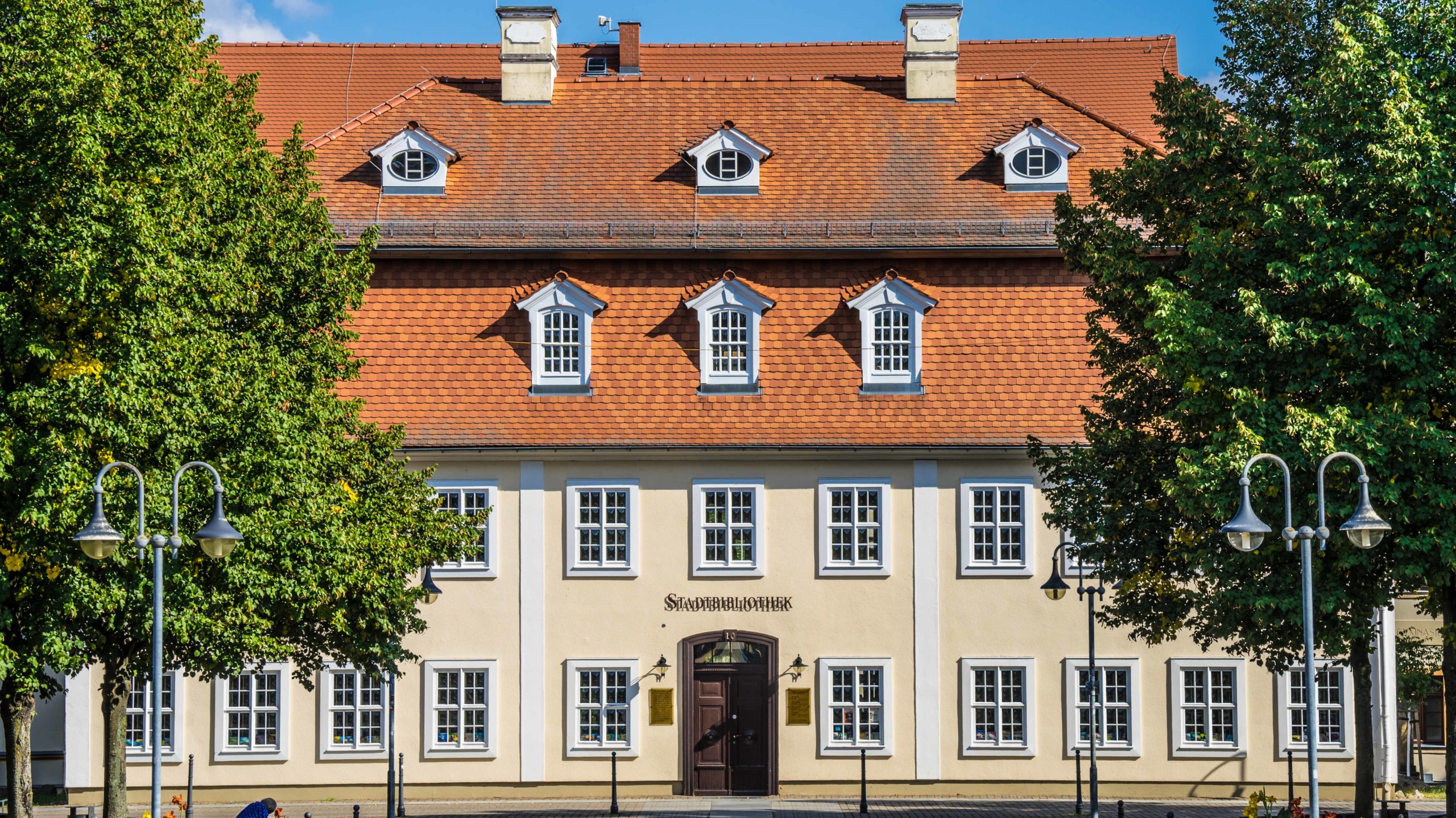 Oberlausitz, Niesky (sorbisch: Nizka), Stadtbibliothek