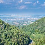 Zittau, Blick vom Berg Oybin