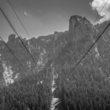 Allgäu, bei Füssen, mit der Seilbahn auf den Tegelberg