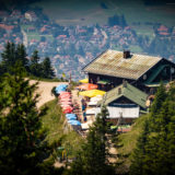 Allgäu, bei Füssen, Blick vom Tegelberg