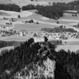 Allgäu, bei Füssen, Blick von der Hochalp