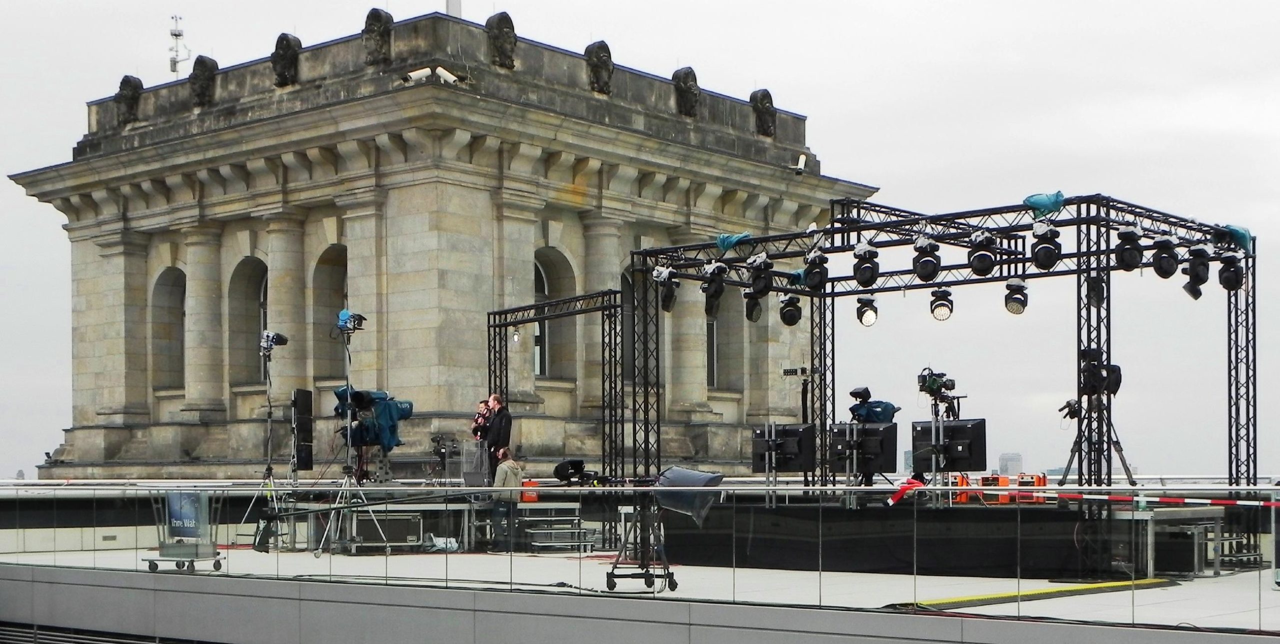 Reichstag zur Bundestagswahl 2013