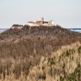 Thüringen, Wartburgblick am Rennsteig