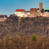 Thüringen, Wartburgblick am Rennsteig