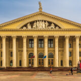 Belarus, Minsk, Kulturpalast der Gewerkschaften