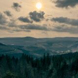 Thüringen, Rennsteig, nahe Kickelhahn