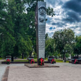 Belarus, Brest, Denkmal zur Befreiung von Belarus am 28.07.1944