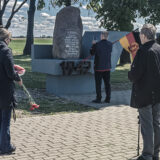 Belarus, bei Brest, Gedenkstätte Dremlewo