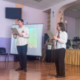 Belarus, bei Brest, Schule Domatschewa