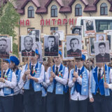 Belarus, bei Brest, Gedenktag des Sieges in Muchawez