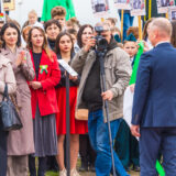 Belarus, bei Brest, Gedenktag des Sieges in Muchawez
