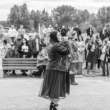 Belarus, bei Brest, Gedenktag des Sieges in Muchawez