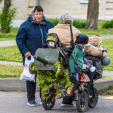 Belarus, bei Brest, Gedenktag des Sieges in Muchawez
