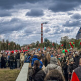 Belarus, 9. Mai 2025, Festumzug an der Festung Brest