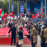 Belarus, 9. Mai 2025, Feier und Gedenken in der Festung Brest