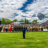 Belarus, 9. Mai 2025, Feier und Gedenken in der Festung Brest