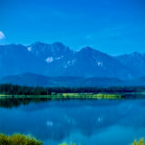 Allgäu, Königswinkel, in Hopfen am See, am Hopfensee