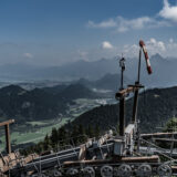 Bei Pfronten, Breitenbergbahn, Blick auf Forggensee