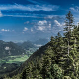Breitenbergbahn, Blick auf das österreichische Vils-Tal