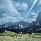 Bei Pfronten, auf dem Hochalp Juwelenweg