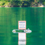 Forggensee, am Nordufer nahe Wasserkraftwerk