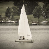 Forggensee, Westufer, Segler