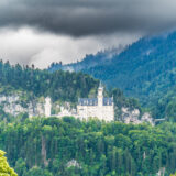 Von Schwangau Blick nach Neuschwanstein