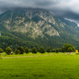 Blick nach Neuschwanstein und Schloss Hohenschwangau