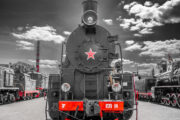 Belarus, Brest, im Eisenbahnmuseum