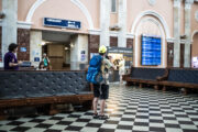 Belarus, Brest, im Bahnhof