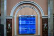Belarus, Brest, im Bahnhof