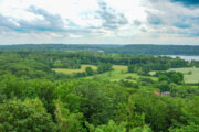 Holsteinische Schweiz, Blick vom Holzbergturm auf Malente
