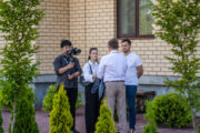 Belarus, Region Brest, Muchawez, Pleinair und Begegnungen am Hotel »Laguna«