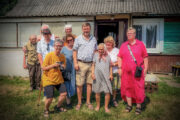 Belarus, Region Brest, Begegnung mit Zeitzeugin bei Dremlewo