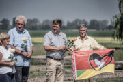 Belarus, Region Brest, Deutsche an der Gedenkstätte Dremlewo