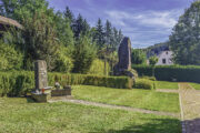 Thüringen, Rhön, Helmers, Friedhof